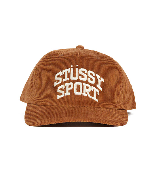 Sport Arch Cord Strapback Cap (Hazelnut) – Proper