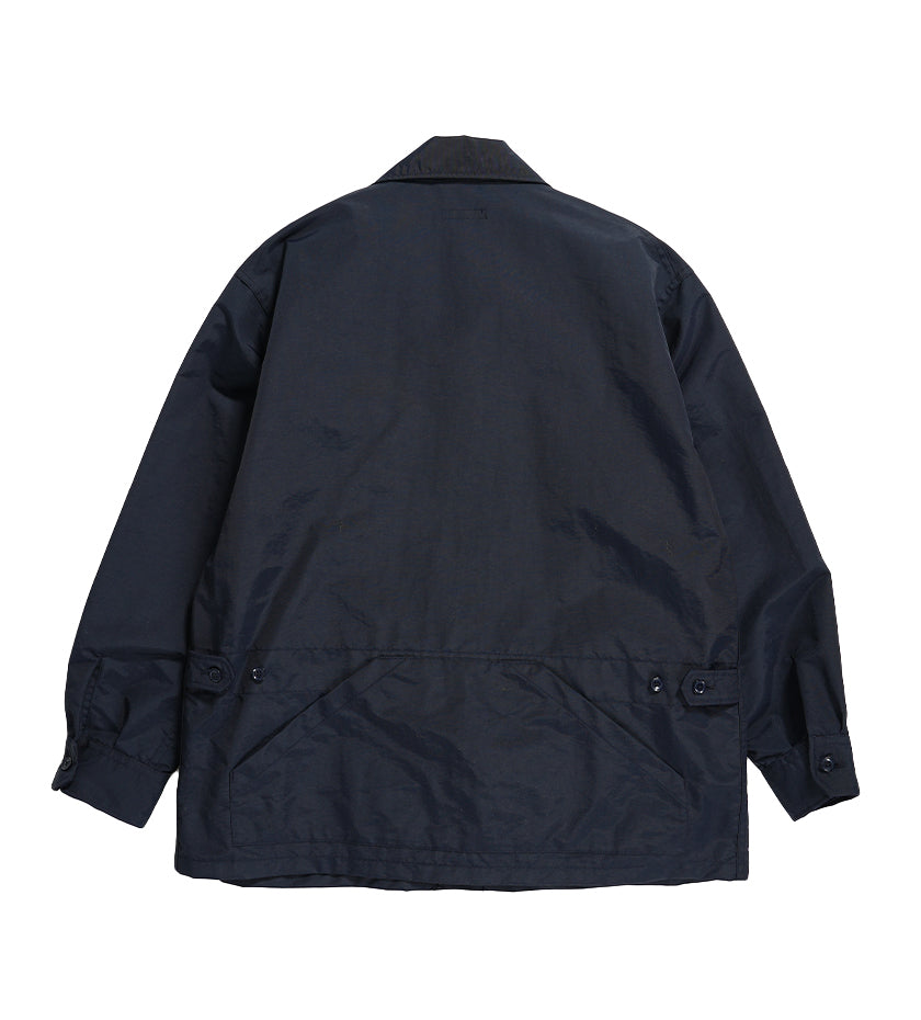 Suffolk Shirt Jacket (Dark Navy Nylon Poplin)