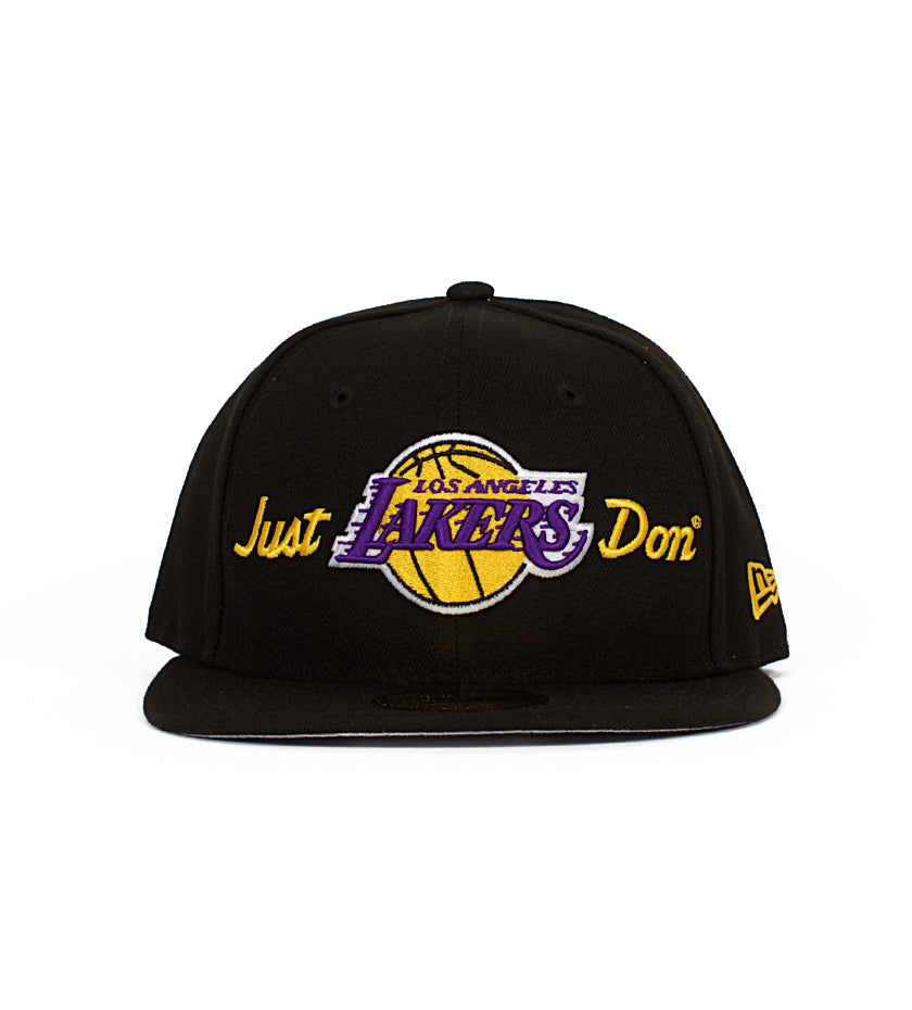 Just Don x New Era Los Angeles Lakers 59Fifty (Black)