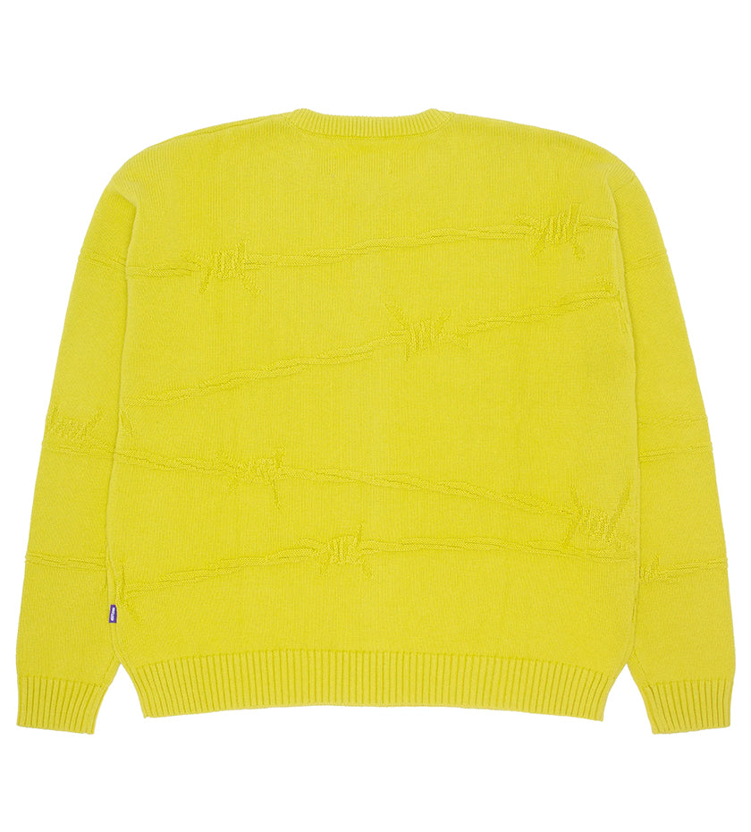 Barbed Wire Knit Sweater (Yellow)