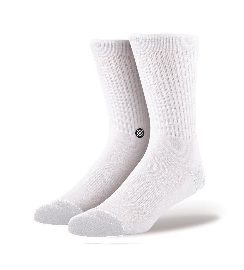 Icon Socks (White / Black)