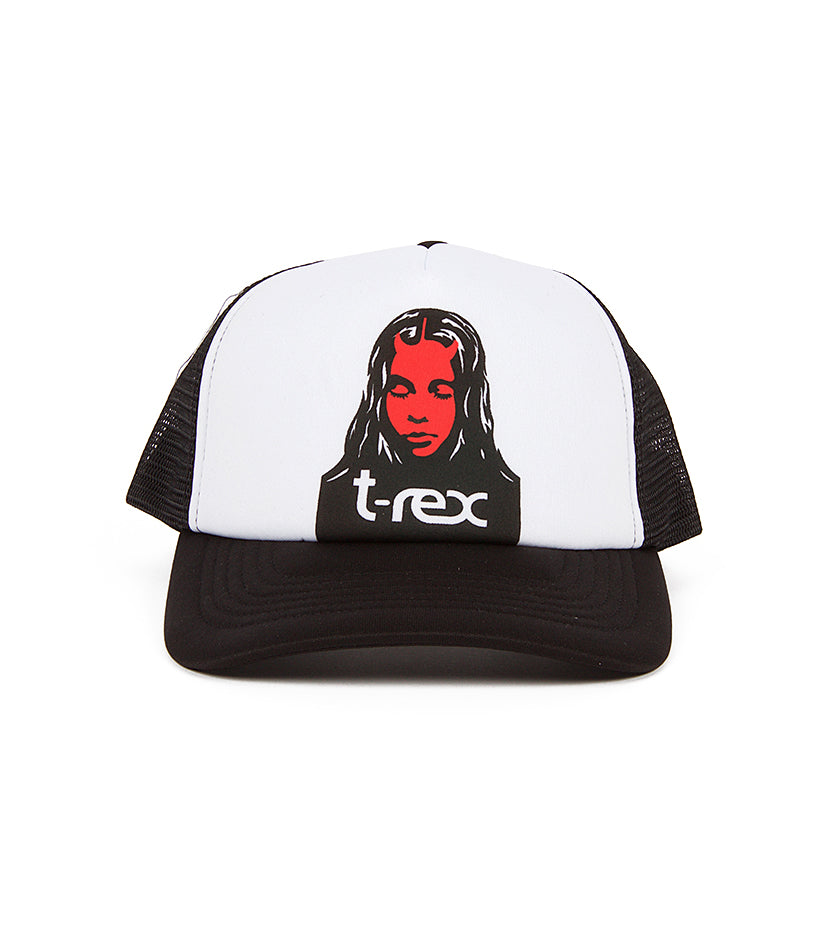 X-Girl x T-Rex Mesh Cap (Black)