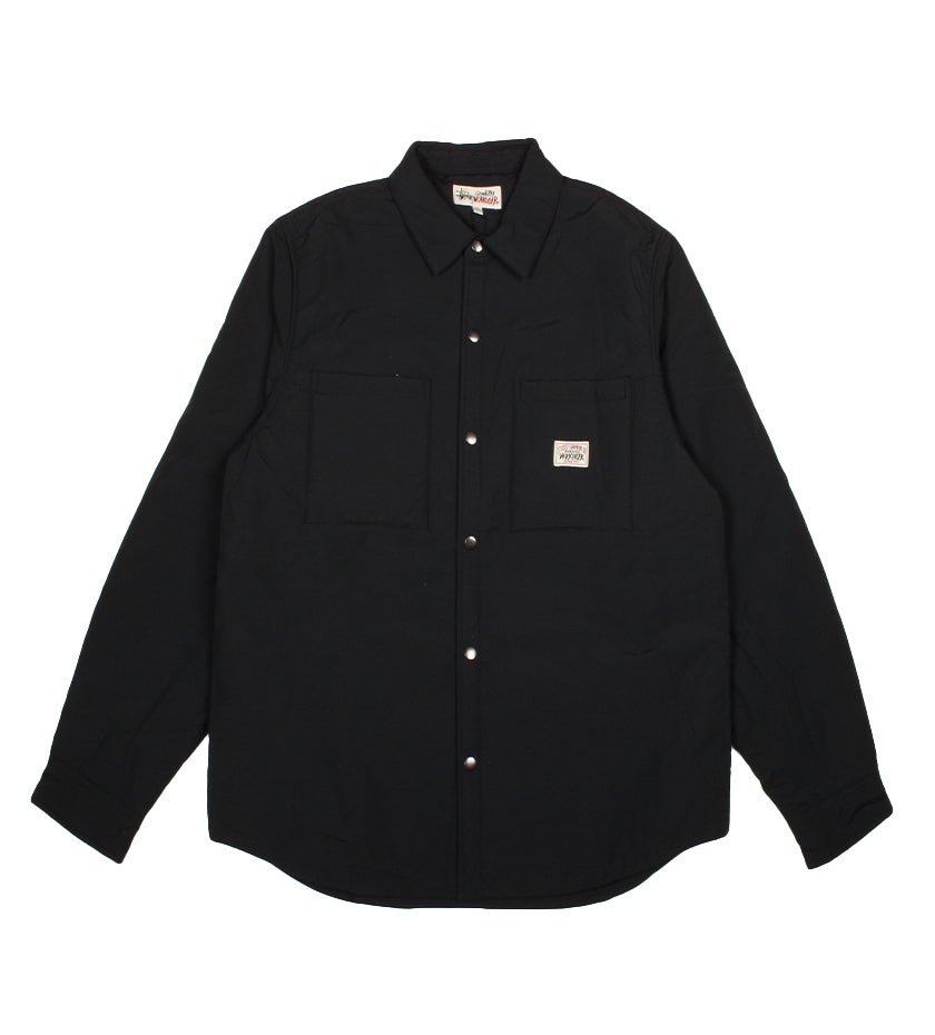 Padded Tech Over Shirt (Black)