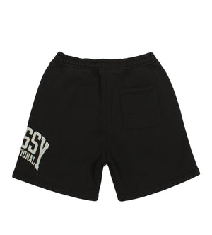 Stussy Fleece International Short (Washed Black)