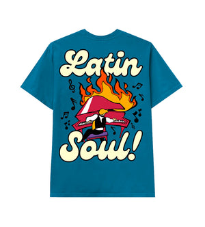 Latin Soul 2.0 Tee (Steel Blue)