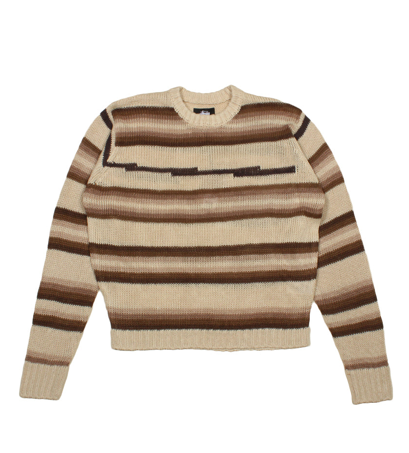 Tonal Stripe Linen Sweater (Multi)