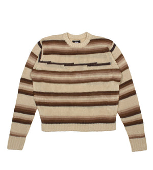 Tonal Stripe Linen Sweater (Multi)