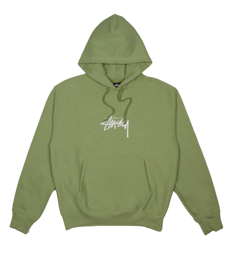 Stussy stock discount logo applique hoodie