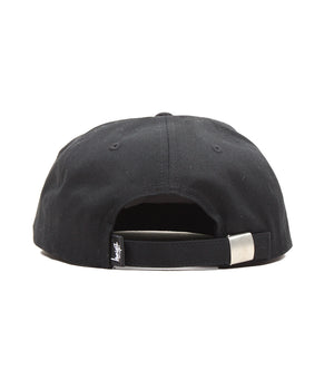 Mid-Depth Basic Strapback (Black)