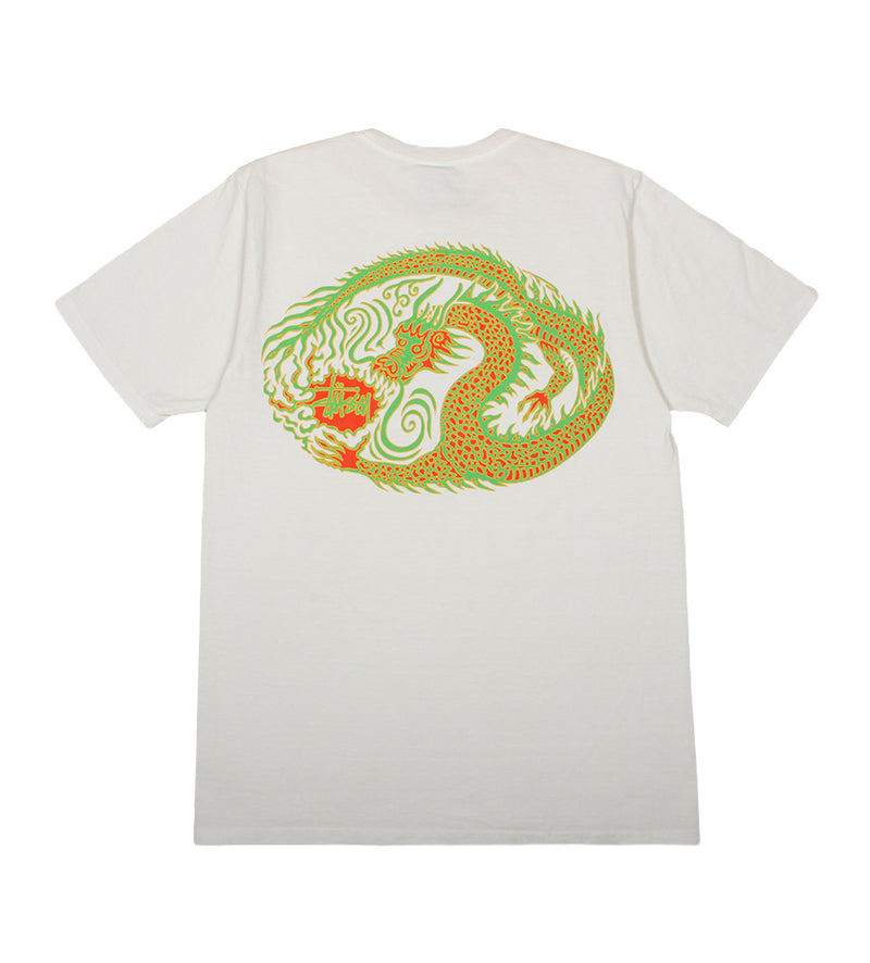 Mosaic Dragon Pigment Dyed Tee (Natural)