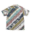 Camp Shirt (Navy Cotton Diagonal Print)