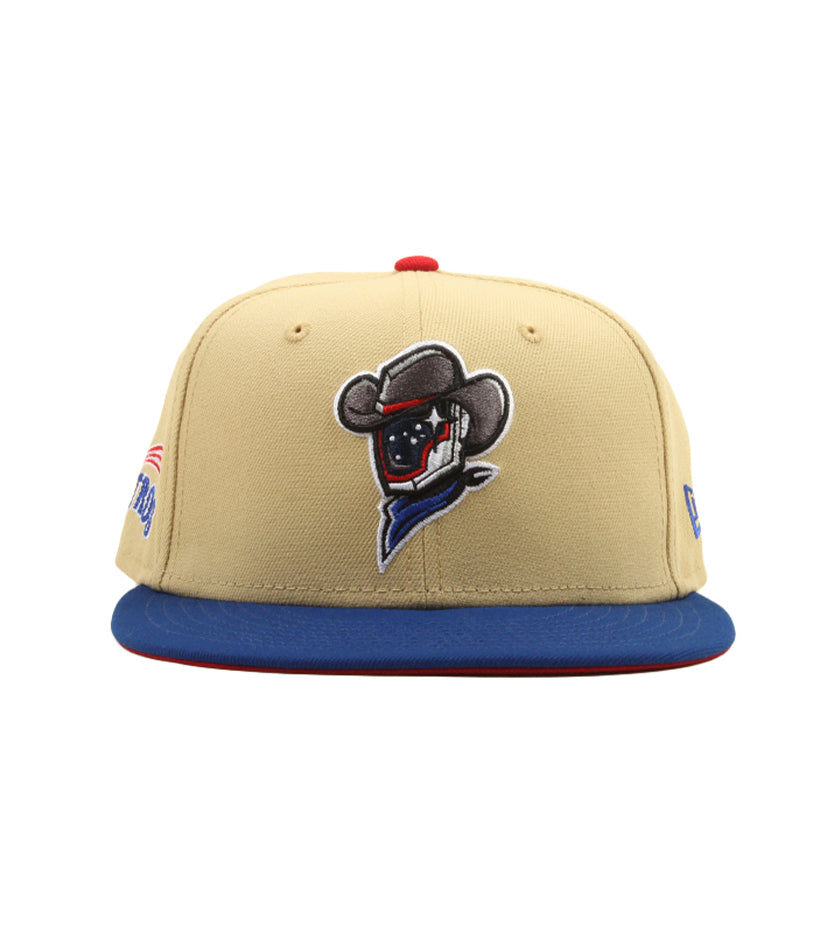 Proper x New Era Exclusive: Sugarland Space Cowboys 59Fifty (Vegas Gold / Light Royal)