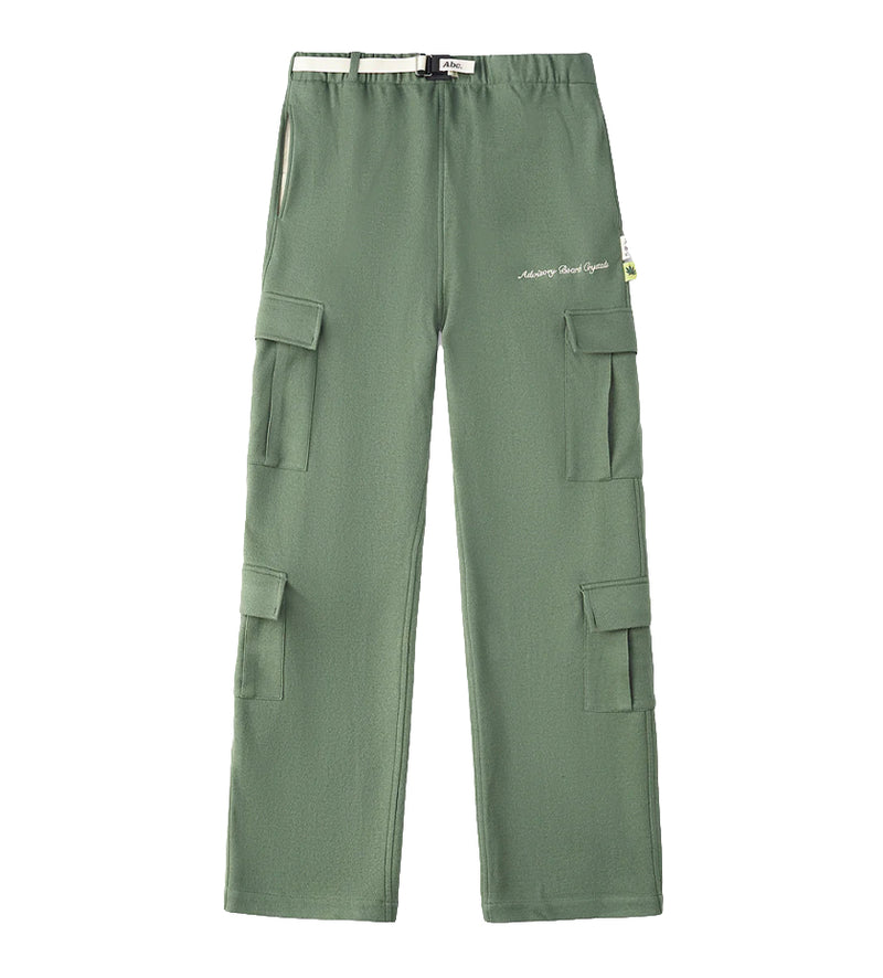 Abc. Wool Melton Cargo Pant (Green)