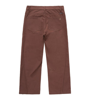 Pipeline Ankle Pant (Brown)