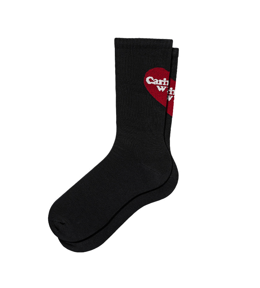 Heart Socks (Black)