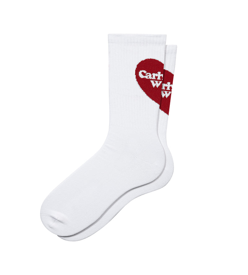 Heart Socks (White)