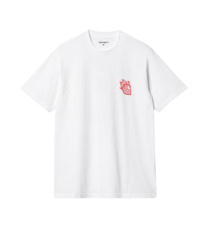 Little Hellraiser S/S T-Shirt (White / Red)
