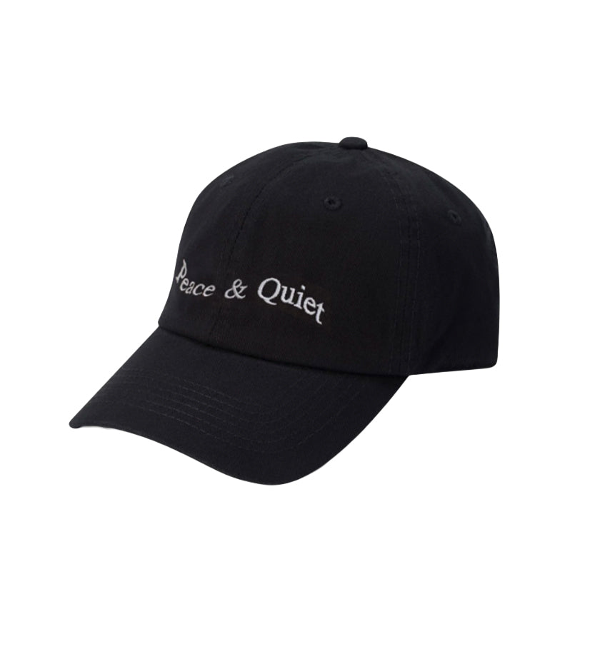 Wordmark Dad Hat (Black)