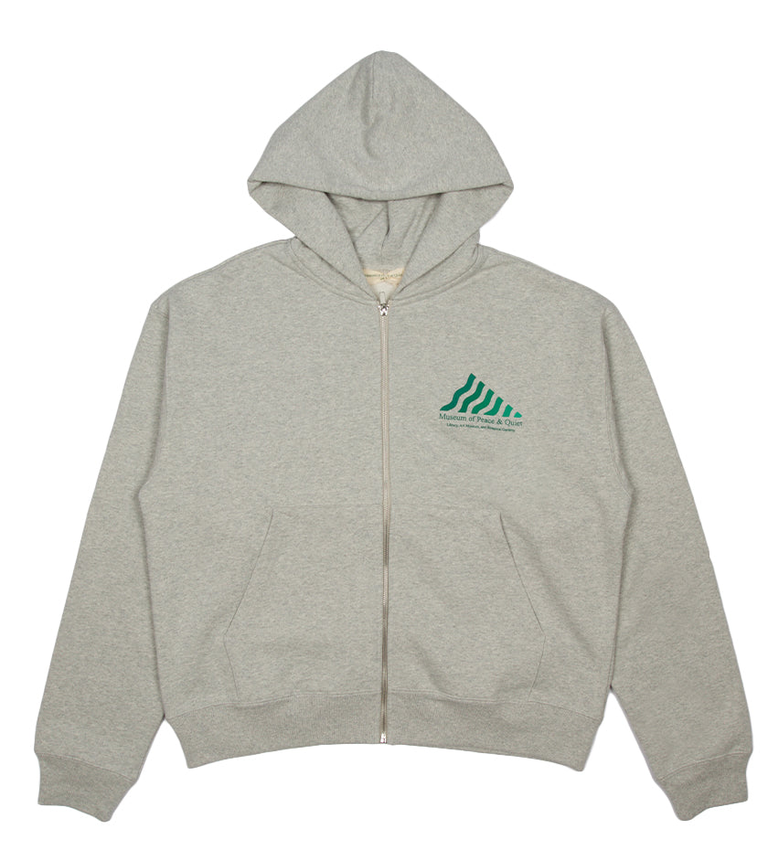 Library Zip Up (Heather)
