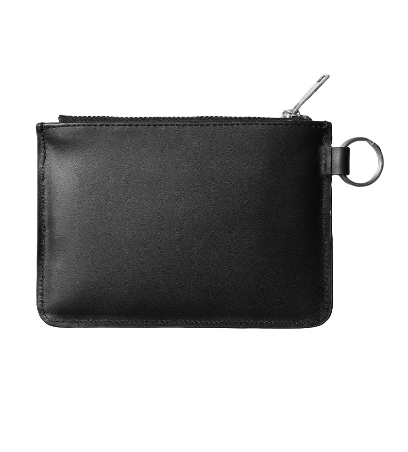 Onyx Zip Wallet (Black / White)