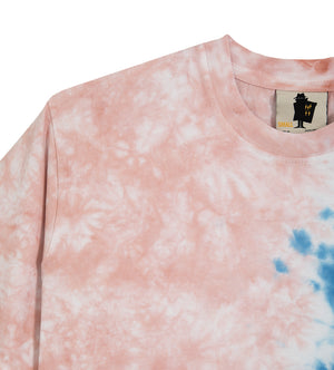 RBM Records S/S Tee (Pink Tie Dye)