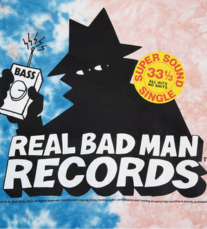 RBM Records S/S Tee (Pink Tie Dye)