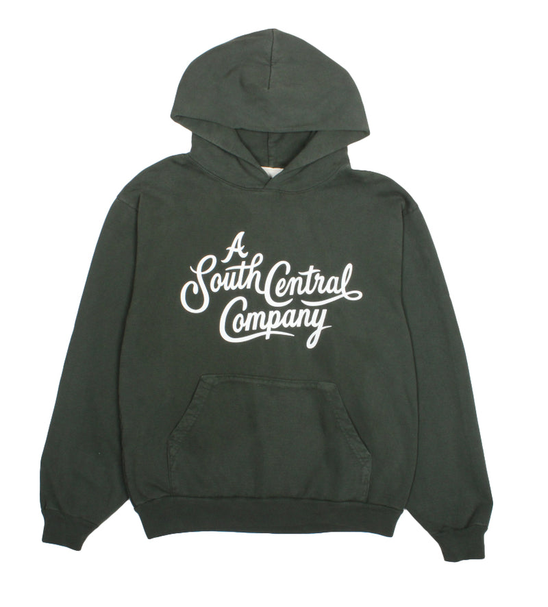 A South Central Company Logo Hoodie Olive