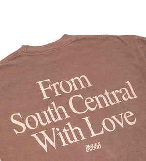 From South Central w/ Love Tee (Brown)