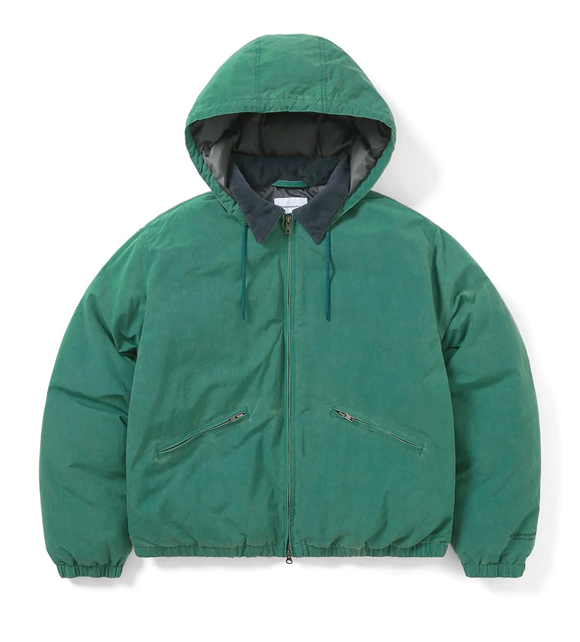 Washed Down Puffer Jacket (Green) – Proper
