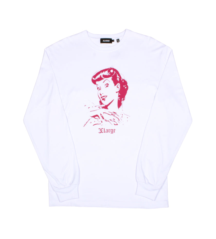 Lucy L/S Tee (White)