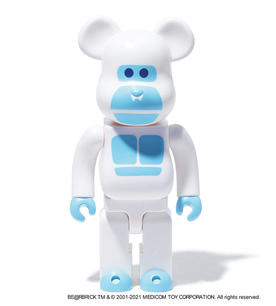 XLARGE x BE@RBRICK Little Friend 400% (White)