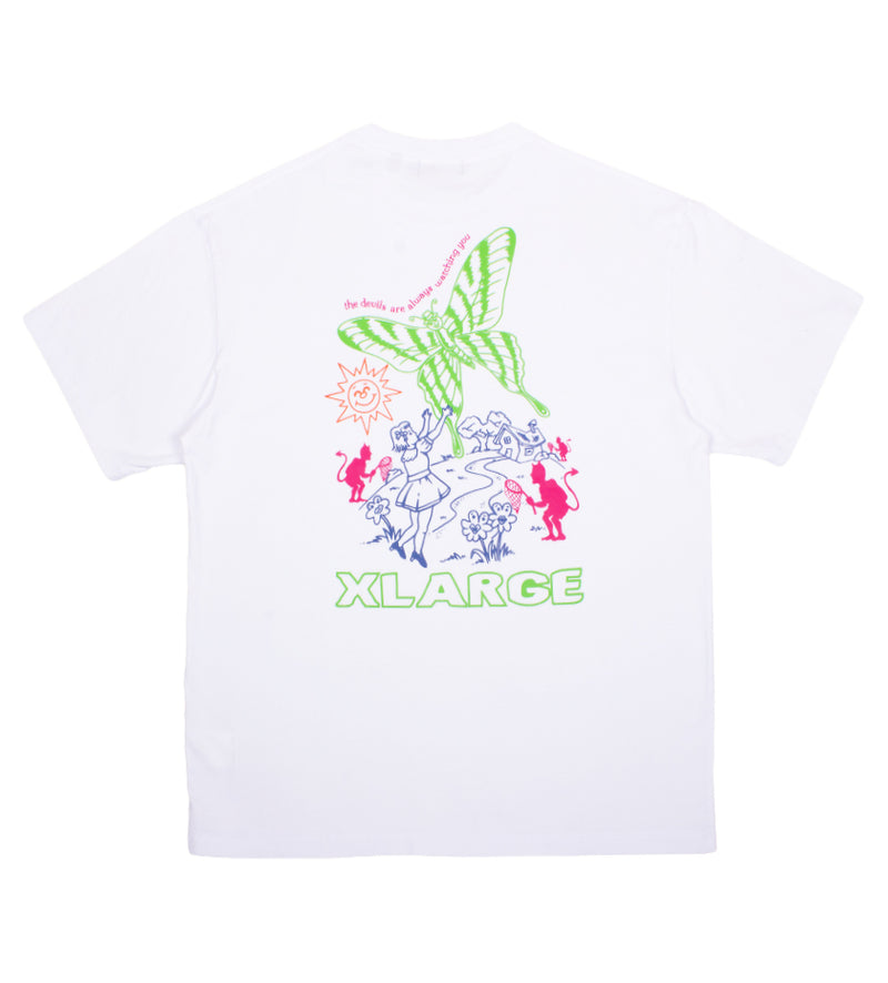 Butterfly S/S Tee (White)