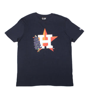 Houston Astros State Flower T-Shirt (Navy)