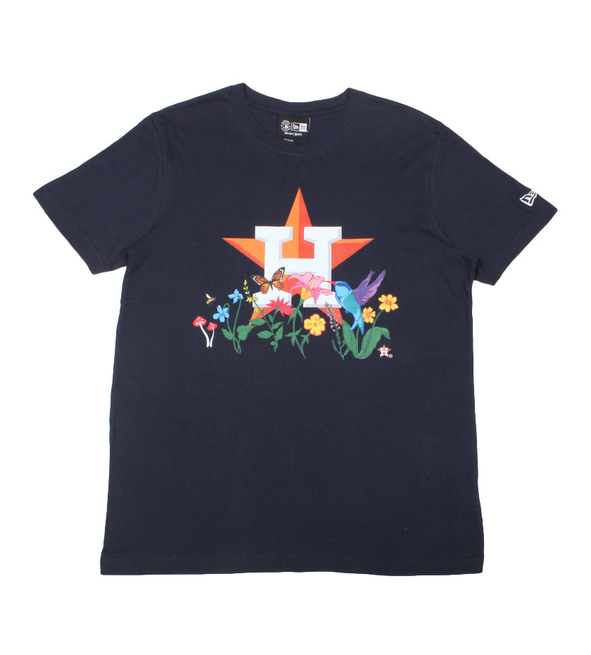 Houston Astros Blooming T-Shirt (Navy)