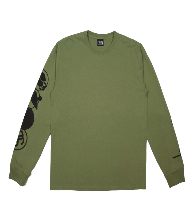 Stacked Pigment Dyed L/S Tee (Artichoke)