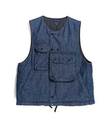 Cover Vest (Indigo 12oz Denim) – Proper