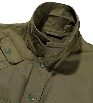 Explorer Shirt Jacket (Olive PC Coated Cloth)