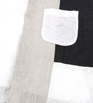 Combo Short Collar Shirt (White Handkerchief Linen)