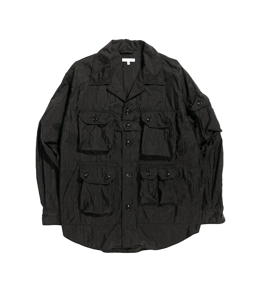 Explorer Shirt Jacket (Black Nylon Ripstop)