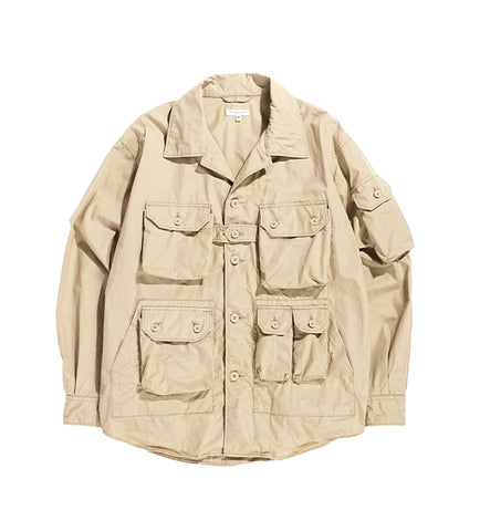 Explorer Shirt Jacket (Khaki Cotton Duracloth Poplin) – Proper