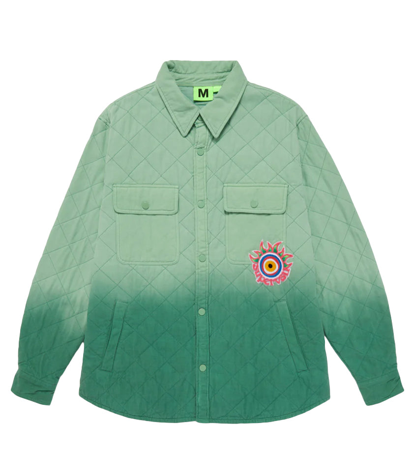 Manifest Quilted Over Shirt (Green)