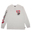 Nation L/S Knit Tee (Light Heather Grey)