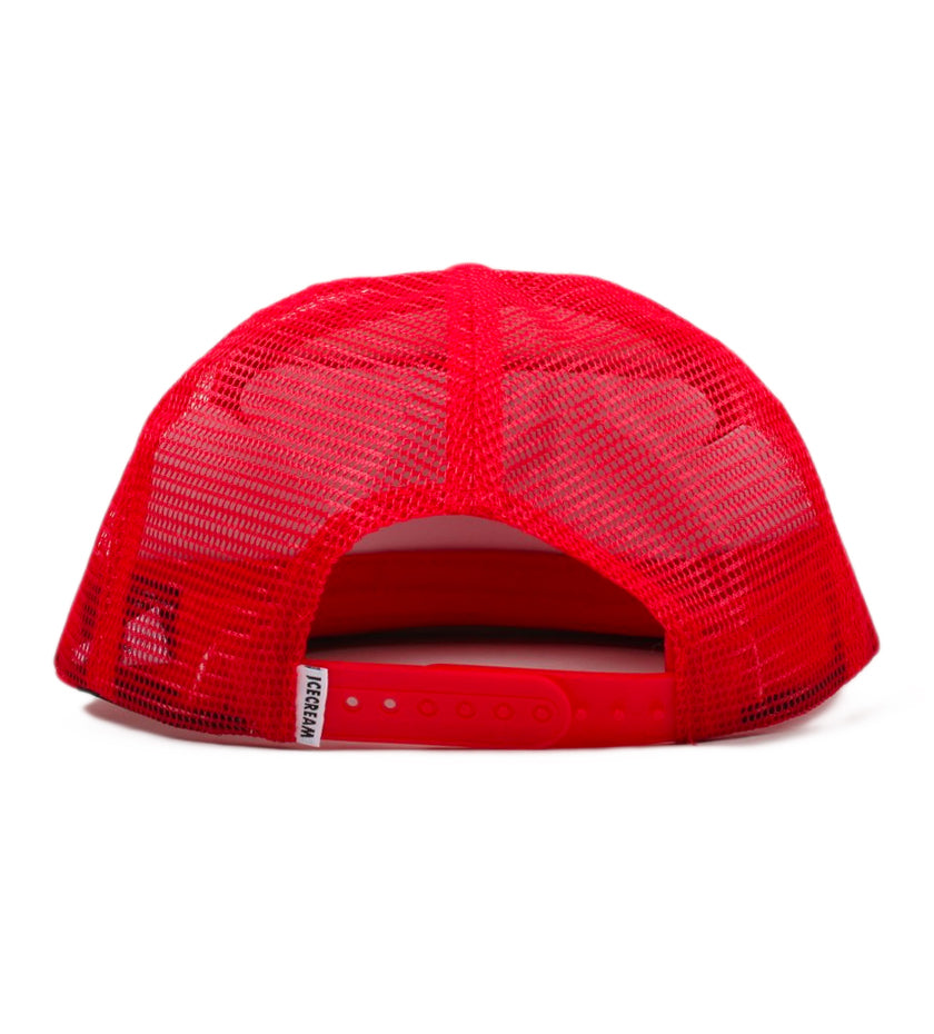 Vision Trucker Hat (Rococco Red)