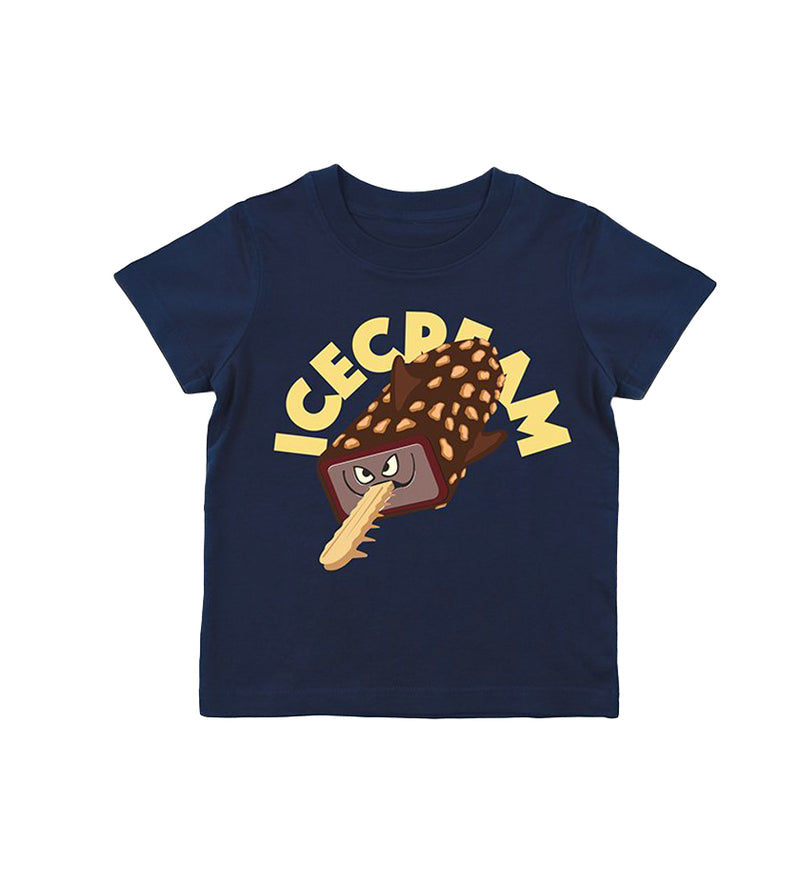 Kids Almond Fudge S/S Tee (Medieval Blue)
