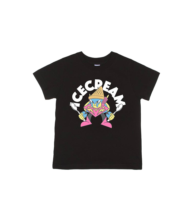 Kids Scoops S/S Tee (Black)