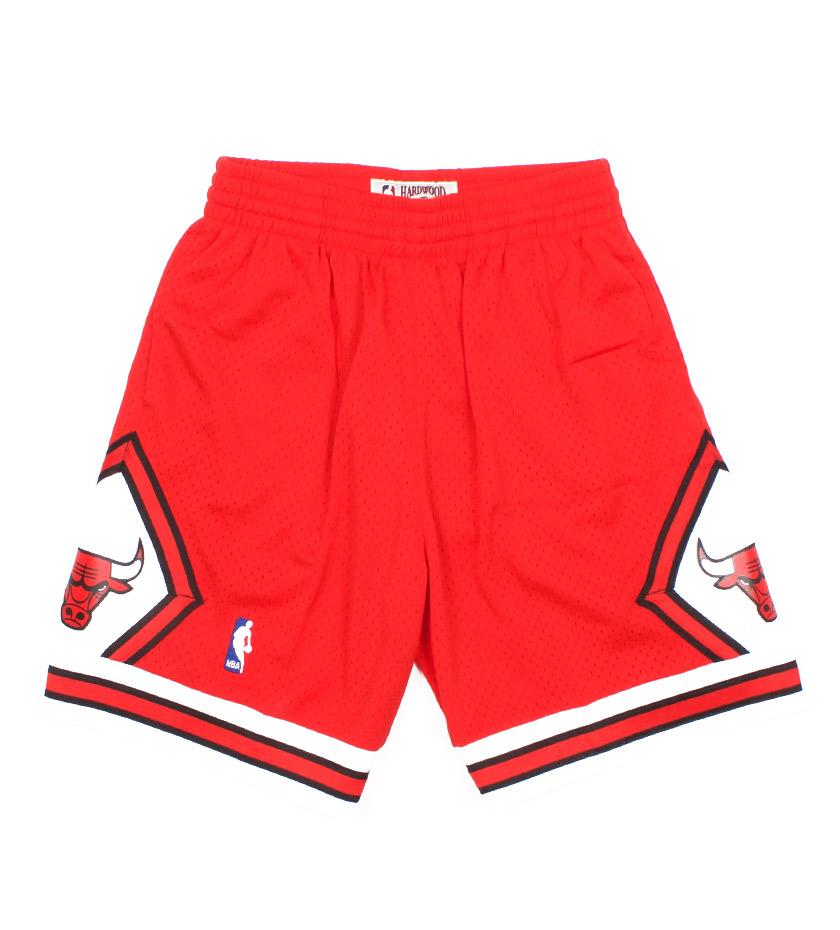 Chicago Bulls NBA Swingman Road Shorts (Red)