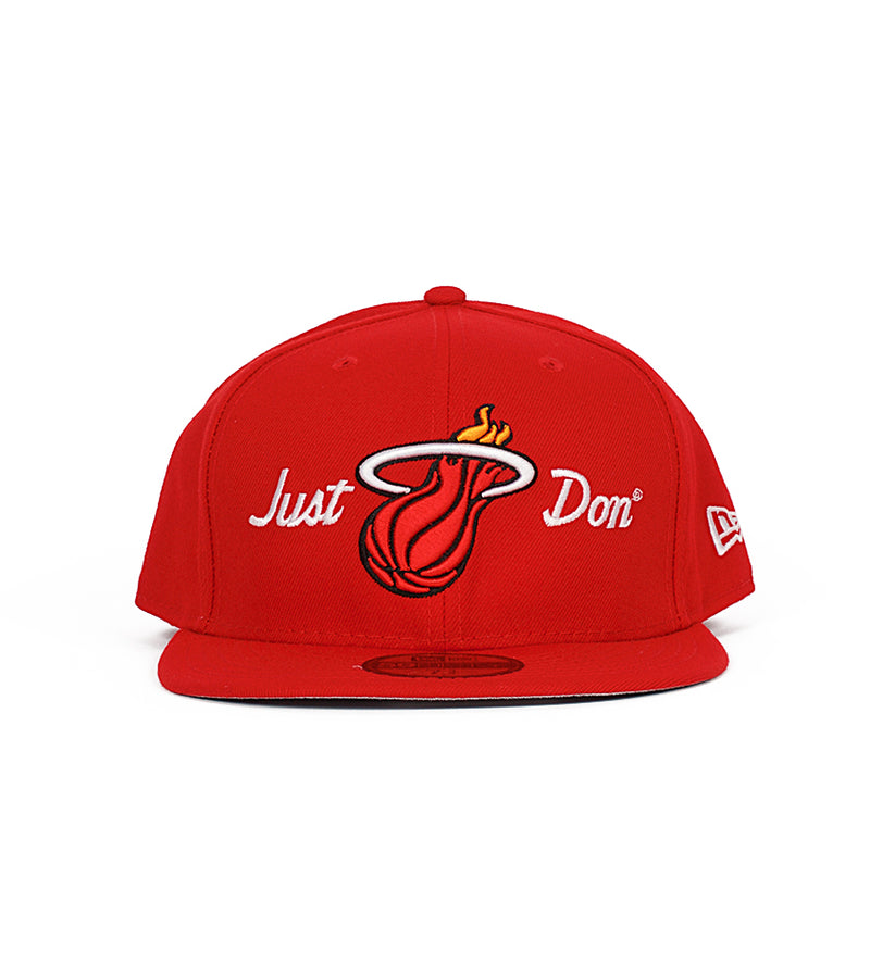 Just Don x New Era Miami Heat 59Fifty (Red)