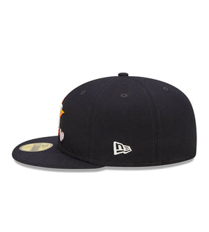 Houston Astros Team Heart 59Fifty Fitted (Navy)