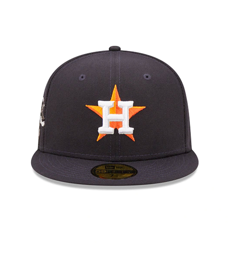 Houston Astros Cloud Icon 59FIFTY Fitted Cap (Navy)