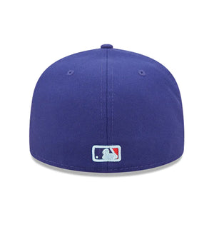 Los Angeles Dodgers Clouds Under 59FIFTY Fitted Cap (Blue)